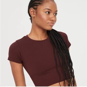 Offline by Aerie Sidewalk Seamless Crop Top
